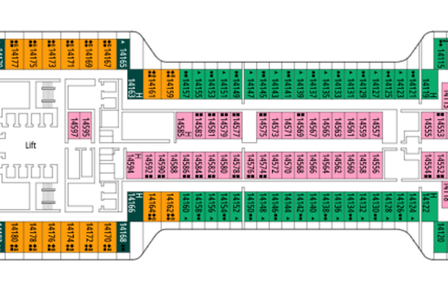 MSC Cruises MSC World Europa Deck Plan 14.png